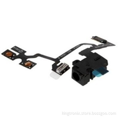 Earphone Jack Power Volume for iPhone 4